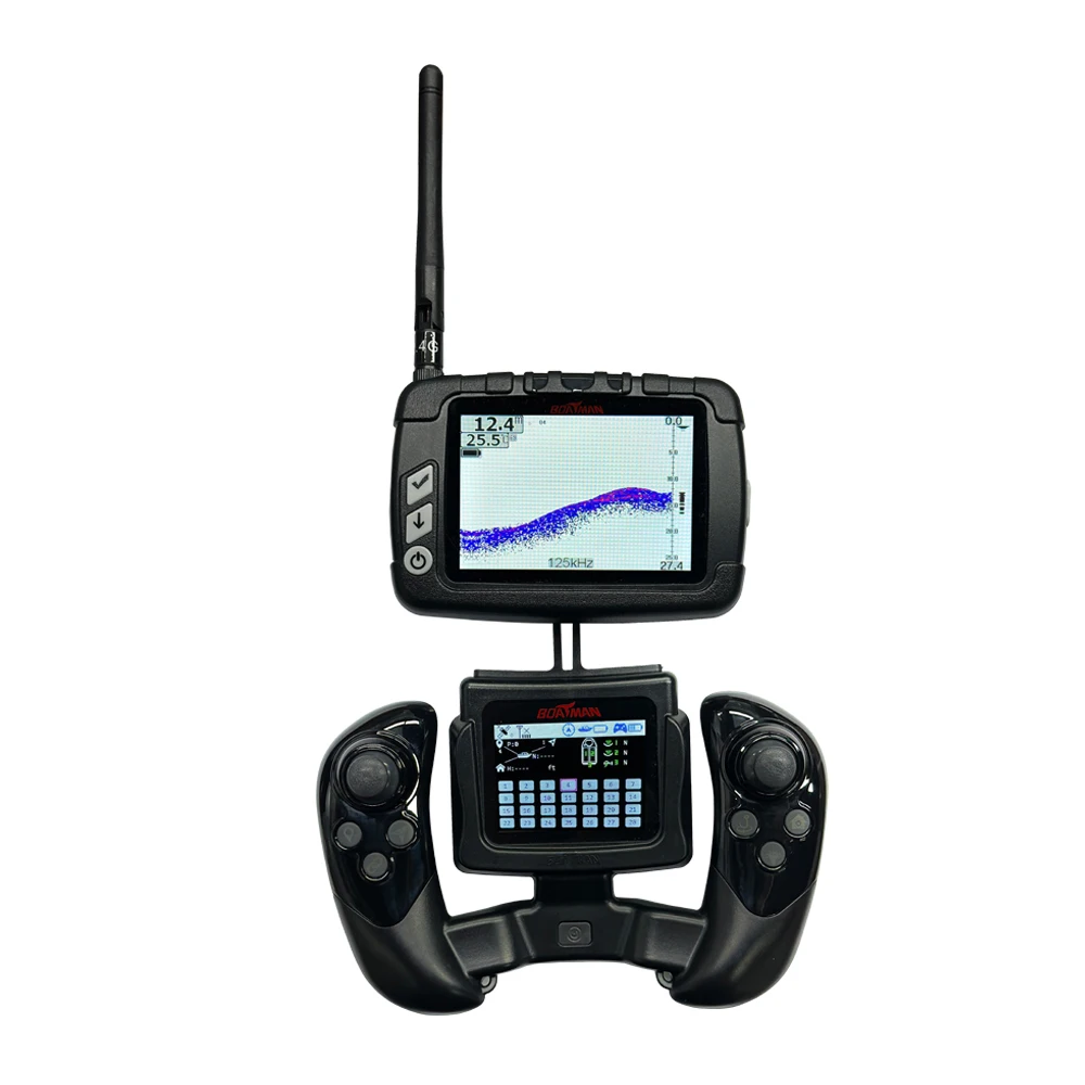 Boatman Actor Plus Pro Bait Boat Carp Fishing 500m Remote Control with GPS and Fish Finder Outdoors Fishing Bait Boat