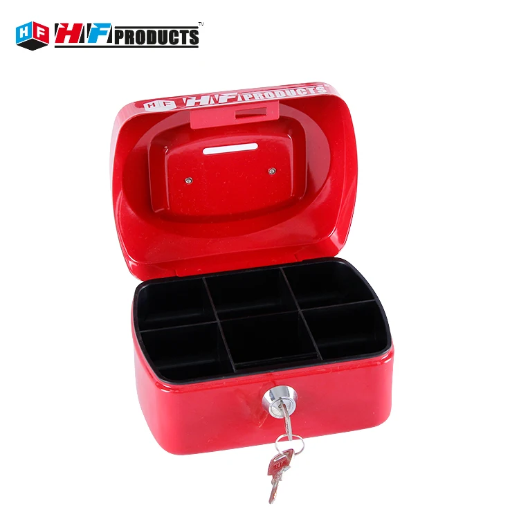 Factory Supply Portable Custom Metal Safe Cash Drawer Security