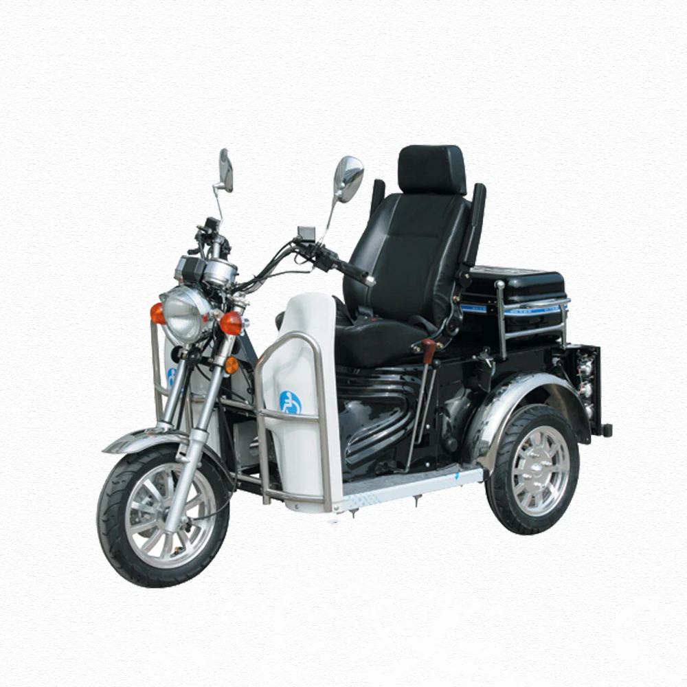 
110cc Trike Disabled Motorcycle Handicapped Inconvenient Walking Motorized Tricycle 