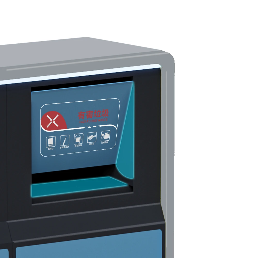 Outdoor Factory ODM OEM Intelligent Garbage Sorting Classify High Quality Trash Can Recycling Collection Station