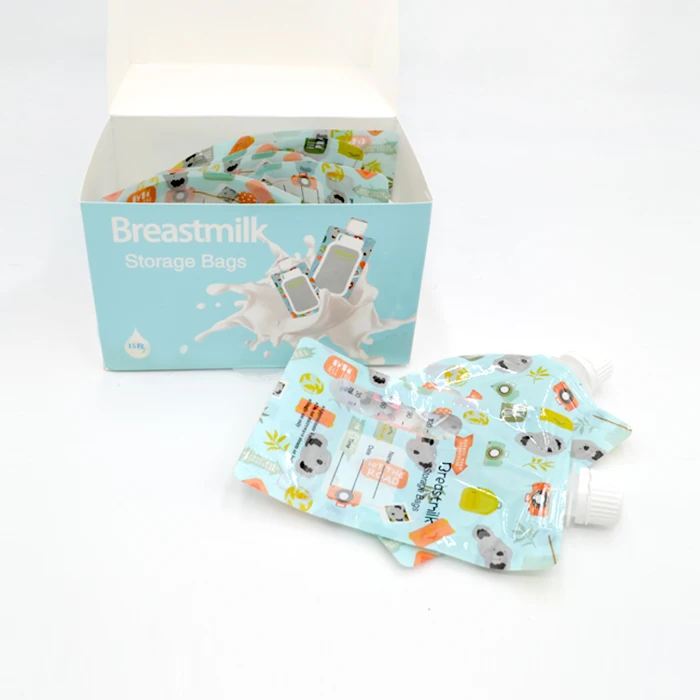Best price eco plastic breastfeeding milk bags