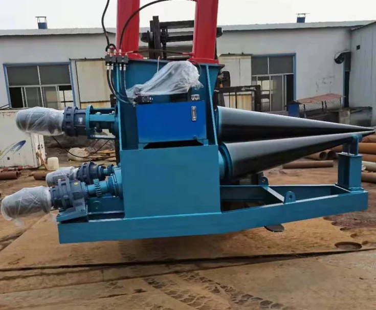 GILDEMEISTER NEW design hydraulic power 3 motor drive cone rolling machine cone folding machine