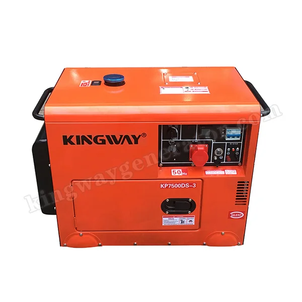 single or 3phase 6kw  for  welding generator  50HZ 60HZ 3000/3600rpm electric slient portable diesel  generators