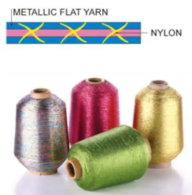 Weitian brand MS/MH  type gold metallic machine embroidery thread 5000meters