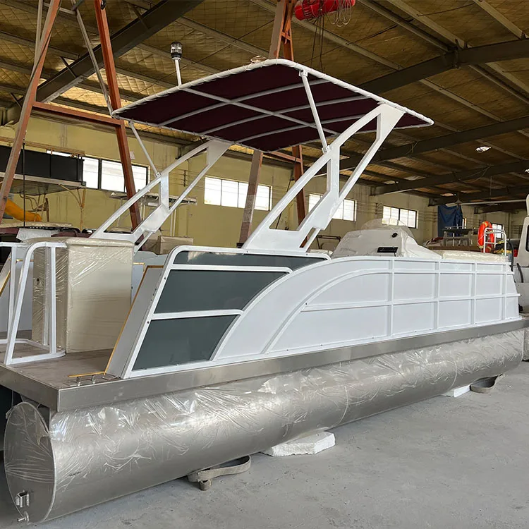 l24 ft pontoon ferry boat taylomade pontoon boat seats 2 person pontoon boat aluminum