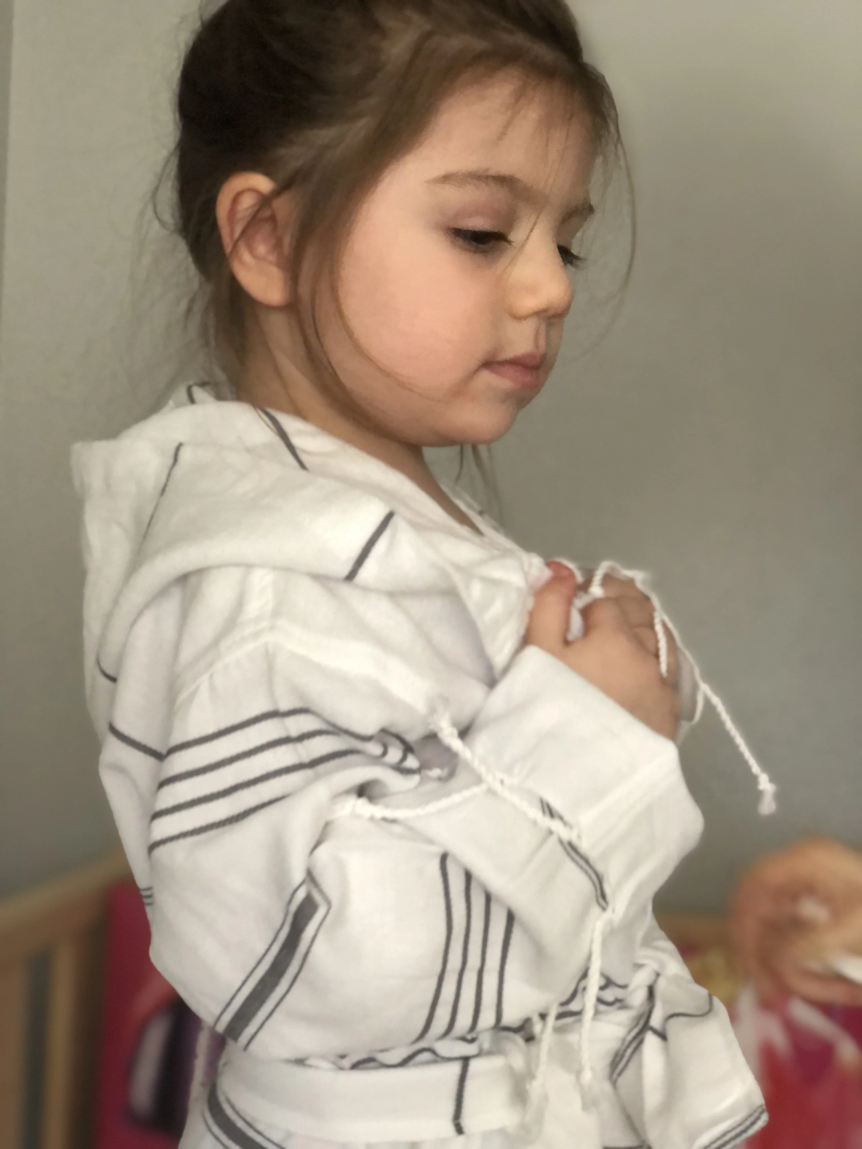 Baby Bathrobe Kids Bathrobe Hooded Poncho Hamam Towel Fouta Kikoy Beach Towel made in Turkey