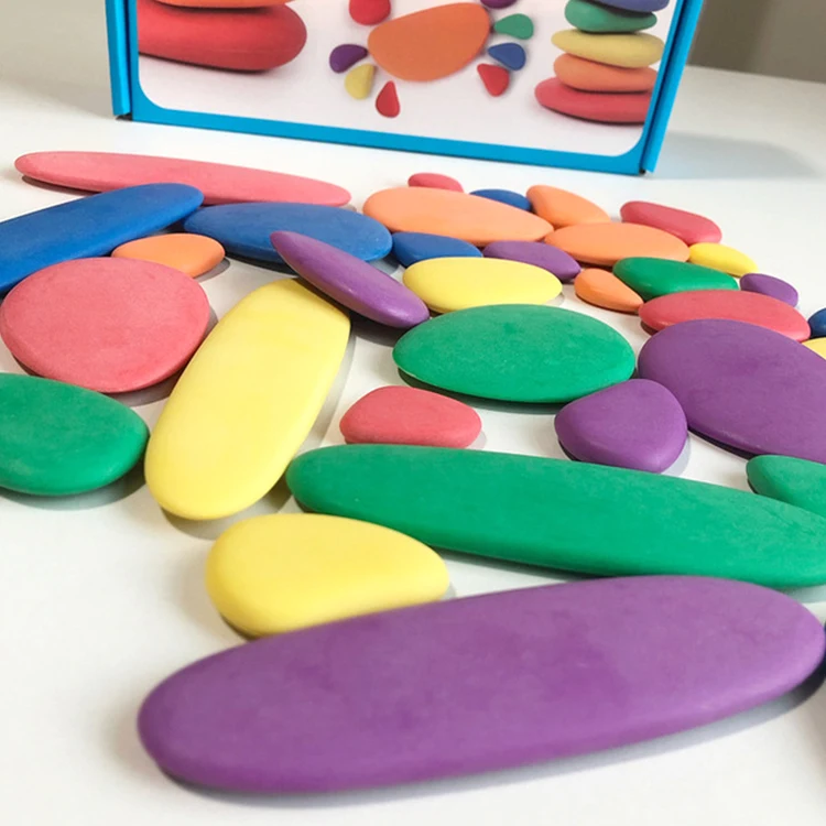 36 pcs Building Block Stacking Game Toy Educational Preschool Learning Toys Building Stacking Blocks Stone Blocks Toy