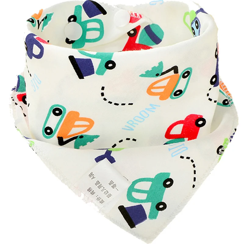 Baby Bibs Hot new Double-sided Available Muslin Baby Towel Bibs Baby Bebe Bavoirs Coton