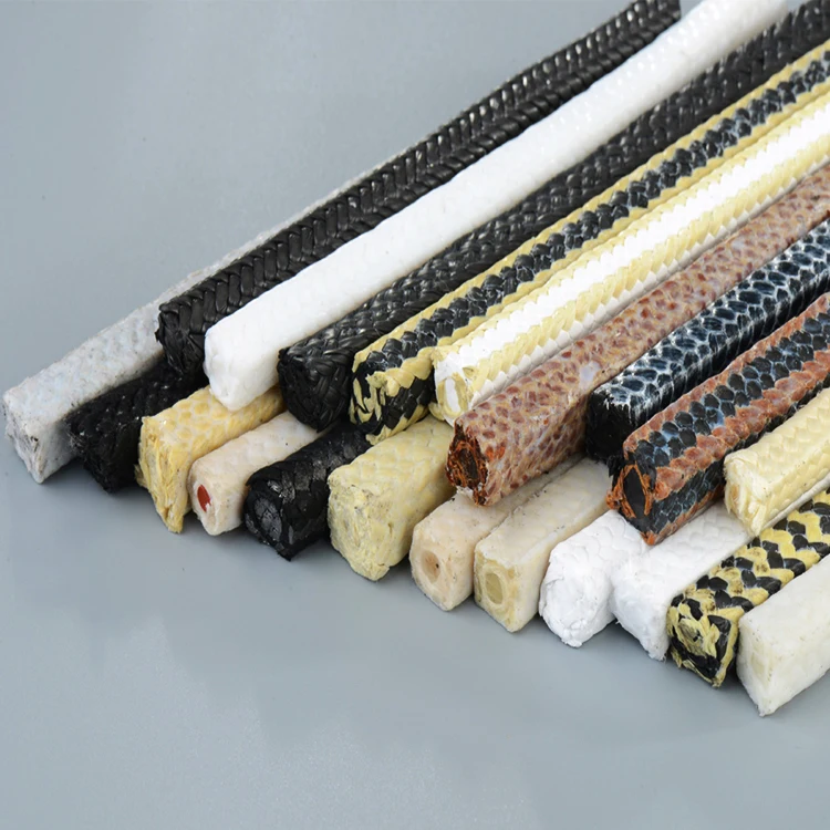 
The factory produces all kinds of products ptfe graphite braided compression gland packing 
