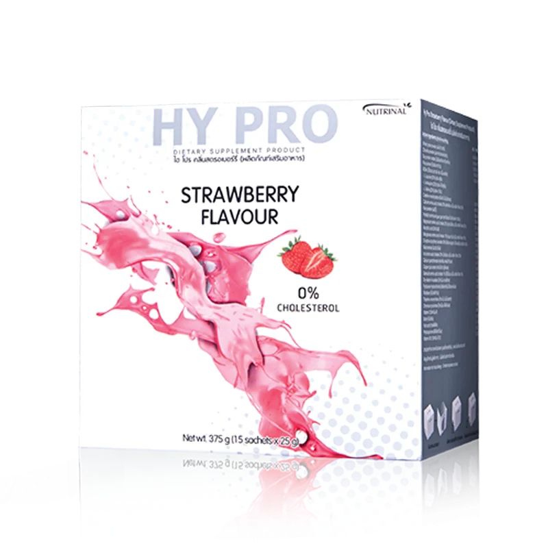 HY PRO (STRAWBERRY) A Multiple-Protein Product And Meal Substituent. Protein Is Obtained From 4 Types