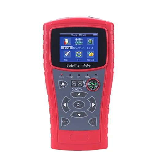 Digital Handheld Signal Meter Satellite finder Signal Finder, HD Satellite TV Signal Finder DVB-S2  MPEG4