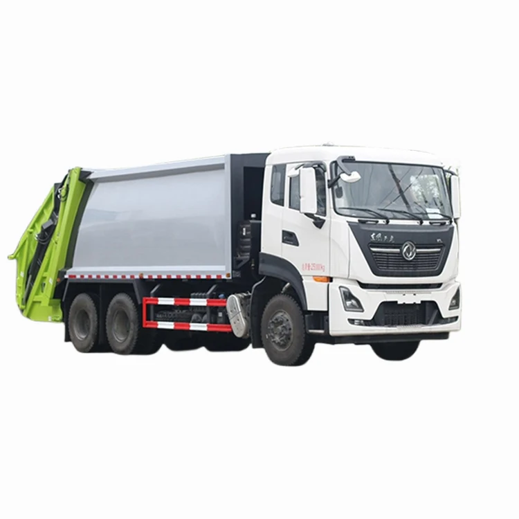XDR 18cbm  Dongfeng Euro 6 roll off dumpster electric garbage compactor truck price