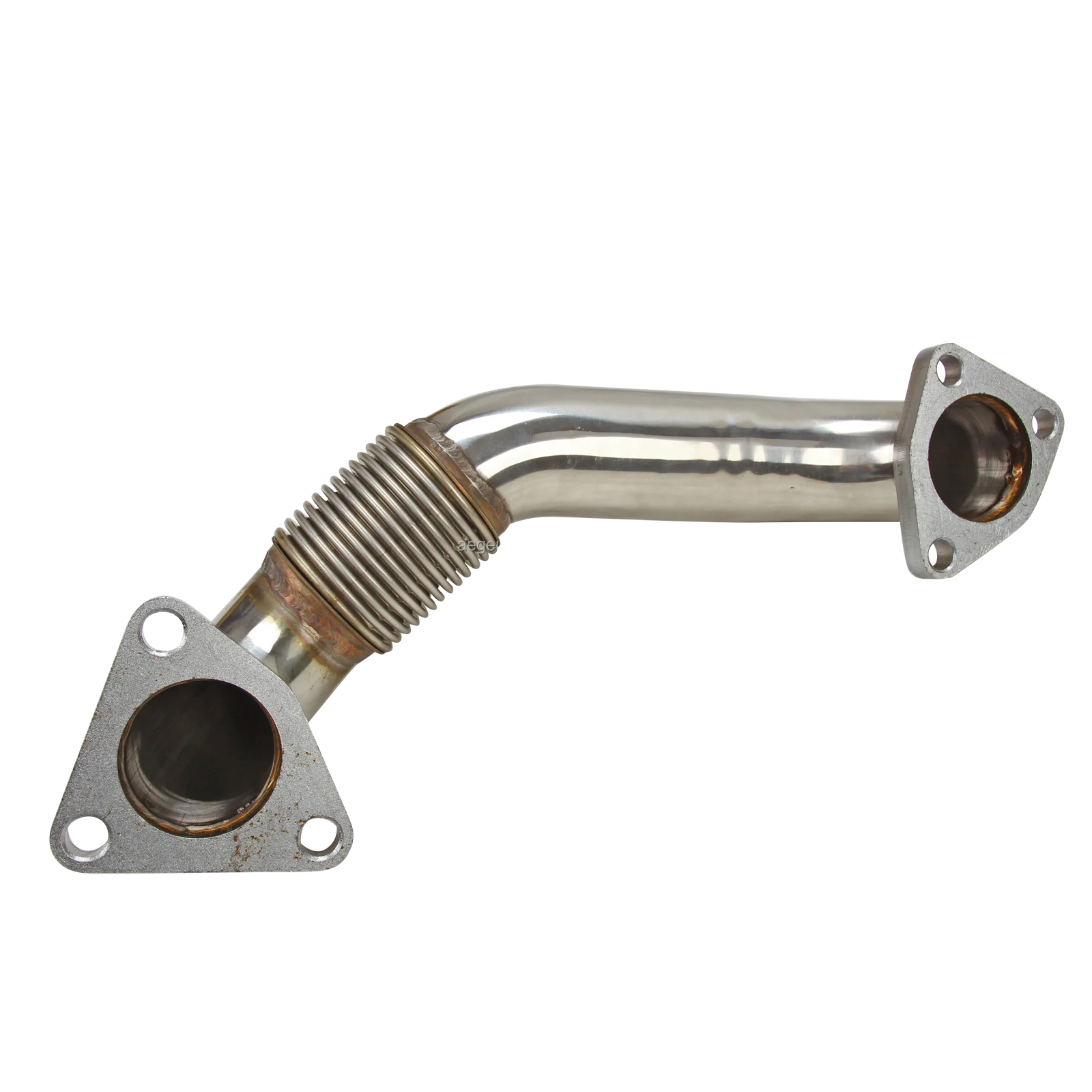 High quality stainless steel car exhaust  pipe For GM LB7 LLY LBZ LMM LML 6.6L Duramax Bolt On Passenger Side Up-Pipe w/ Gaskets