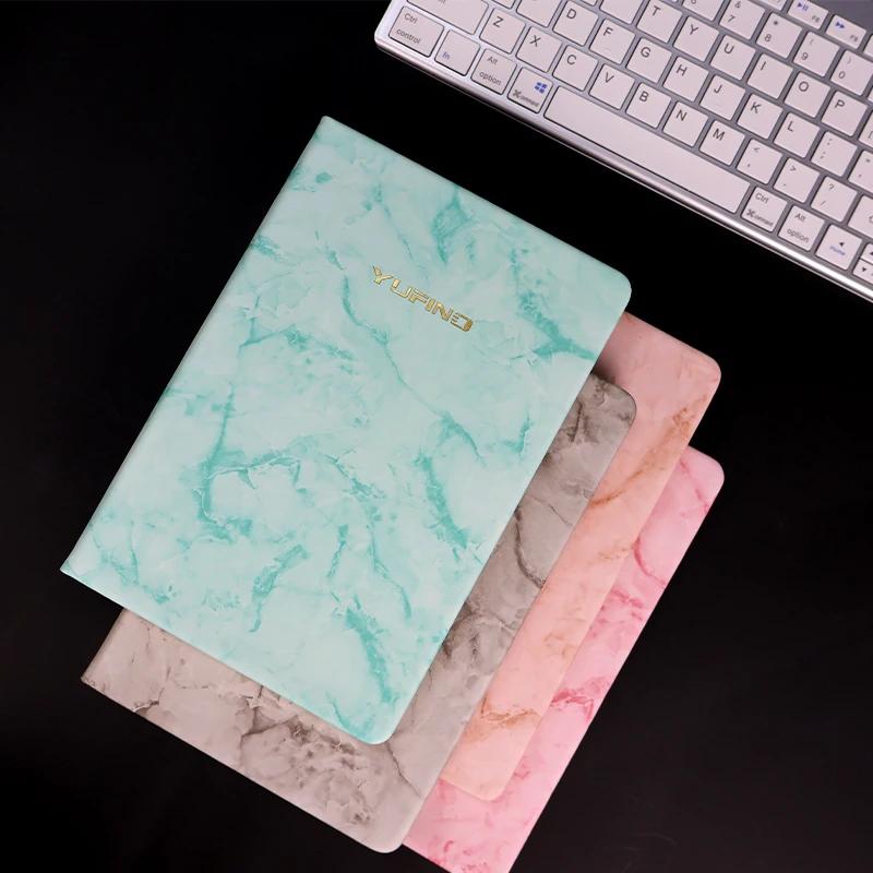 Moles Kinery Style Stationery Customizable A5 Spiral Binder Soft Blank Writing Journals Notebooks Diary Leather marble notebook