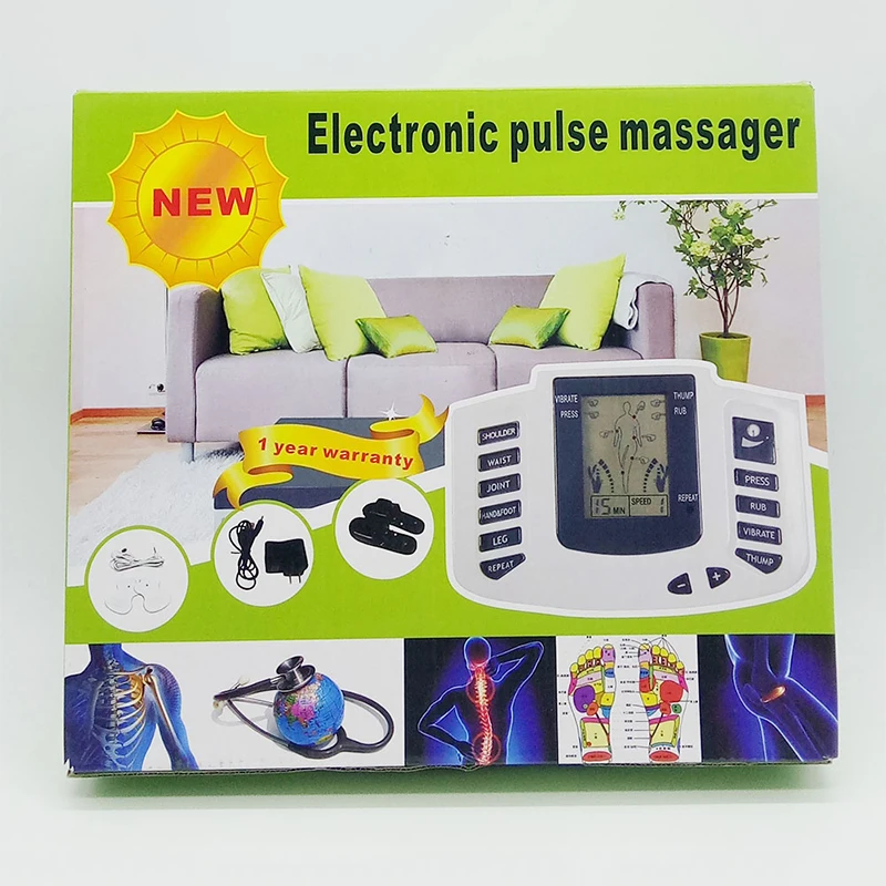 CE approved one channel output massager joint pain relief muscle stimulator Tens/pulse muscle massager