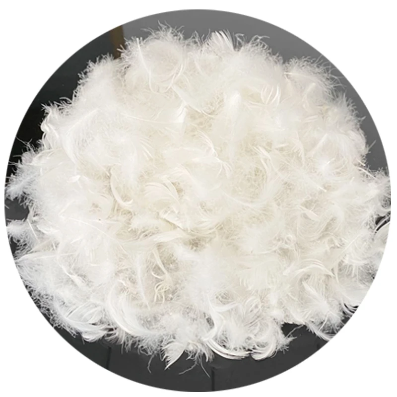 High Quality RDS Washed White Goose Feather For Down Feather Pillow Incerts