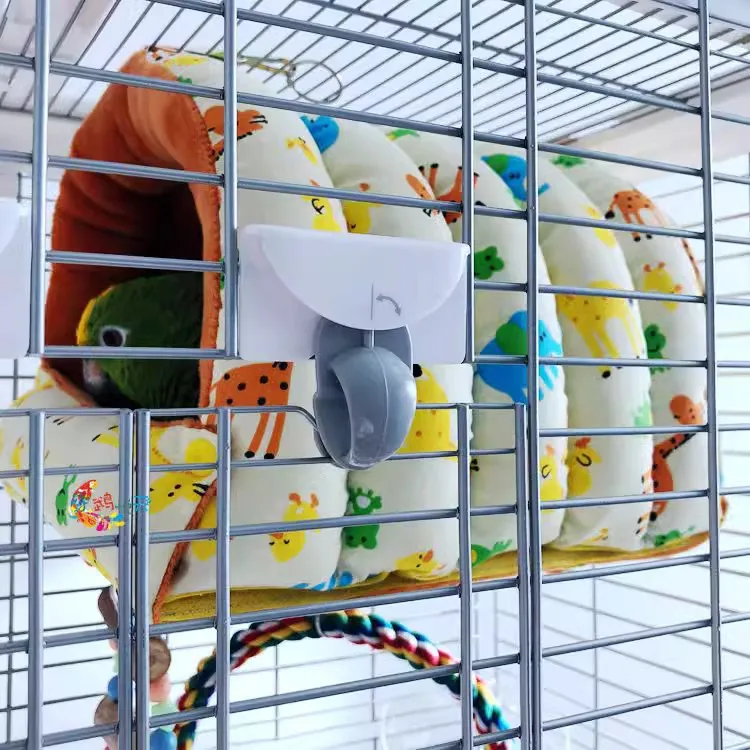Thickening Pet Hammock Hanging Bird Nest Cage Bed Winter Warm Plush Parrot House Snuggle Hut Tent Birdcage Bedding Animal Cage