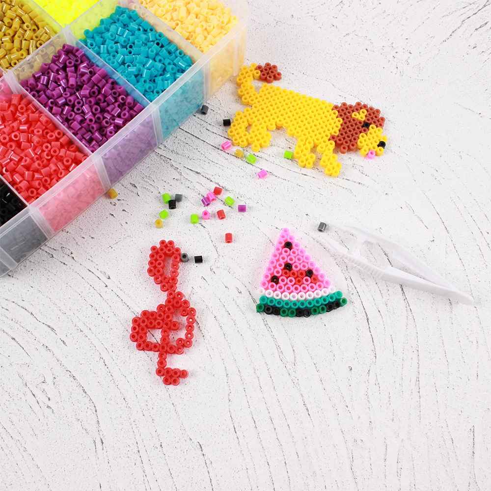 Fashion Kit Crafts animal Decorative Colorful Polymer Perler Beads For Sale