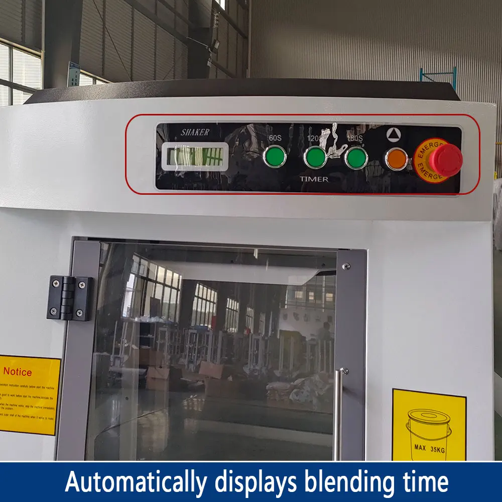 Pneumatic Automatic Paint Mixer Machine 5 Gallon Paint Shaker  Liquid Ink Dye Chemicals Mixing Machine