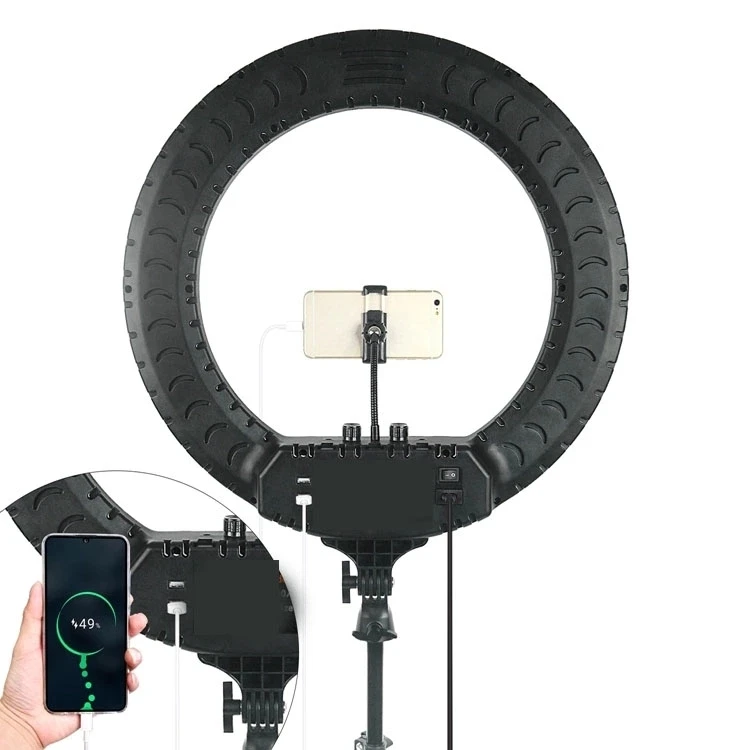 
21 inch 480pcs led 60w photo lamp RL-21 ring light studio video lash beauty lamp professional selfie photographic lighting 