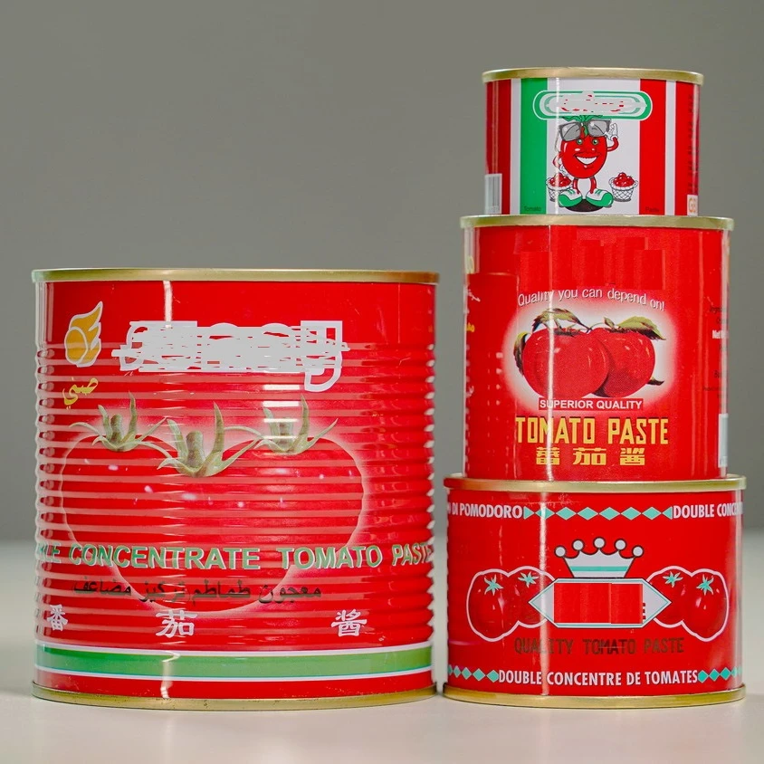 Wholesale Canned Tomato Paste 28%-30% Concentrated 400g