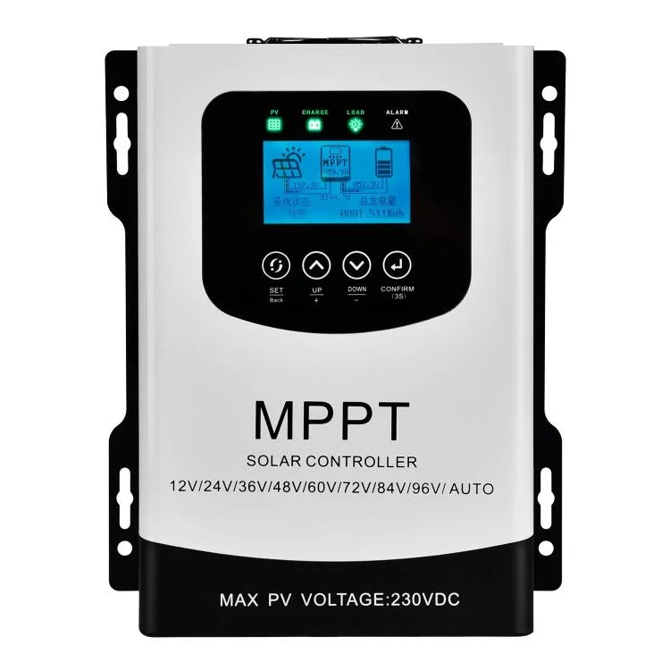 Solar Energy System 12V to 96V Regulator Controllers Auto MPPT Solar Charge Controller with LCD Display