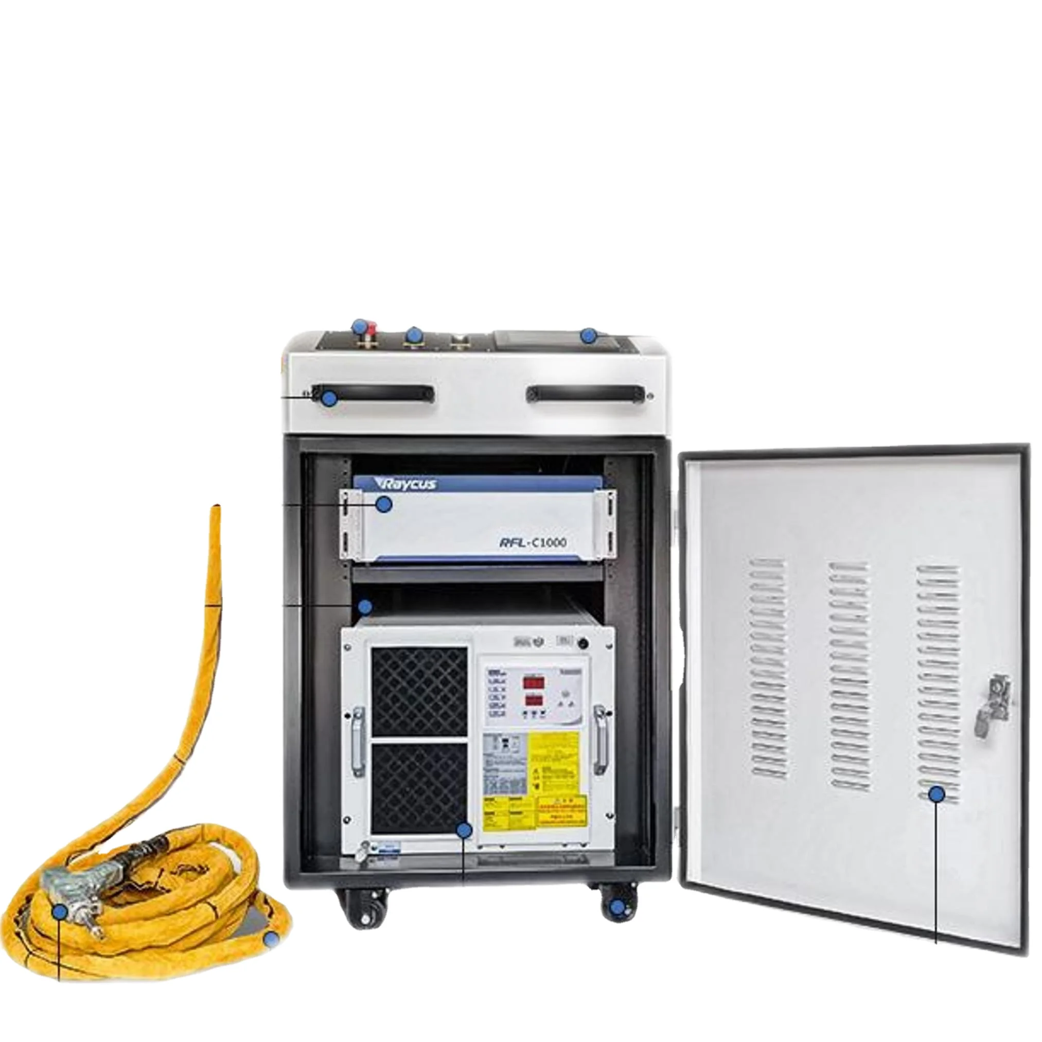 XD-W1500RC 1500W Fiber Laser Welding Spare Parts Soldering Iron Welding Machine