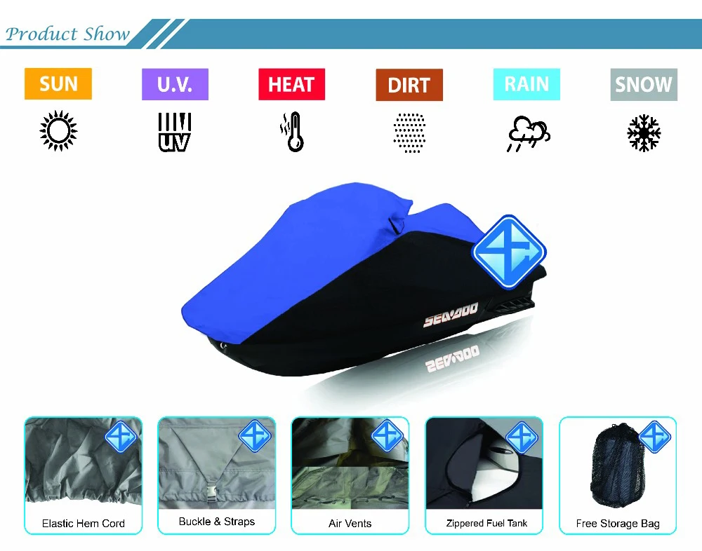 Heavy Duty Waterproof pwc cover