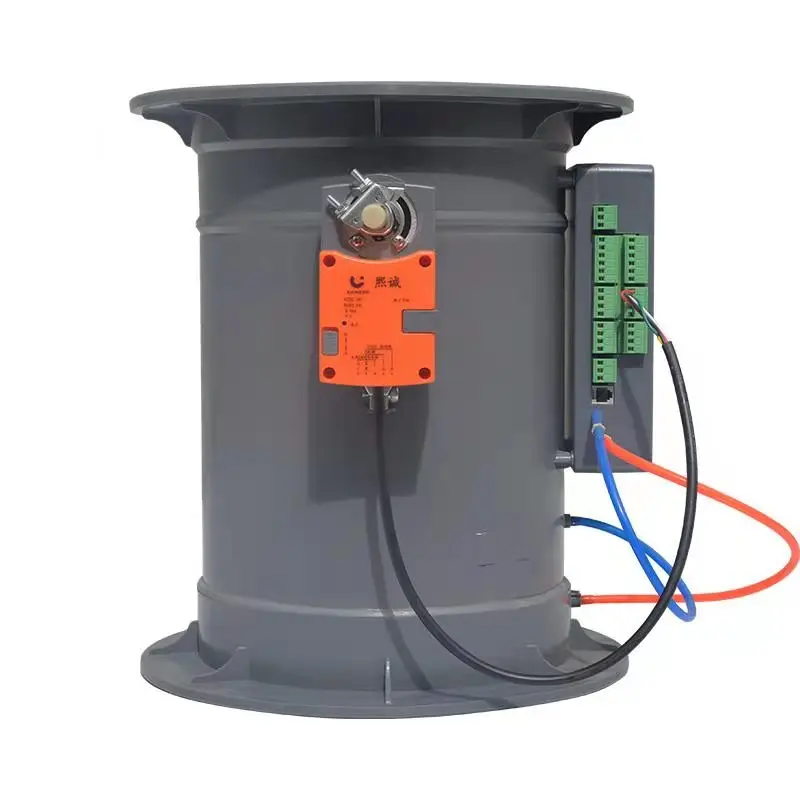 Electric flow control valve VAV variable air volume damper