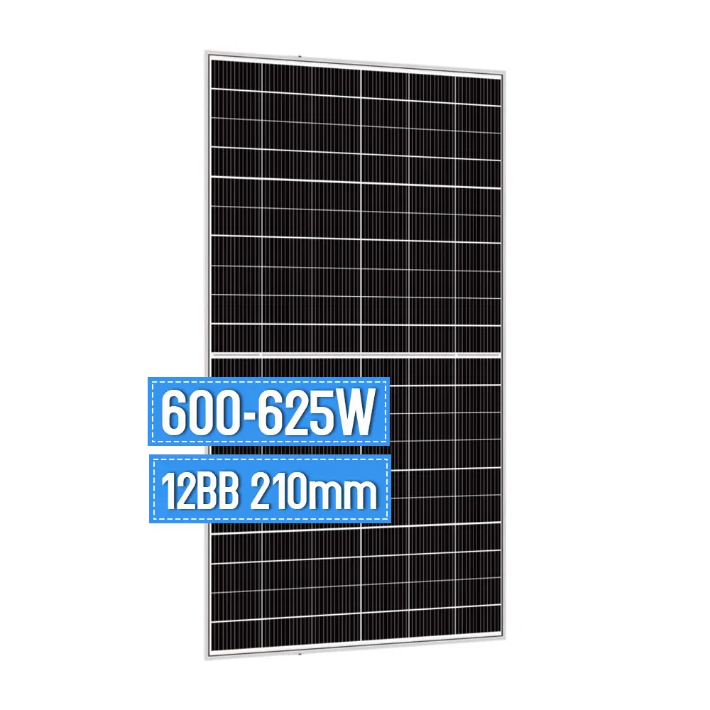 Big Size 600 Watt Solar Panel 600Watt 610Watt 620Watt Sun Power Mono Solar Panel 600W PV Module Price