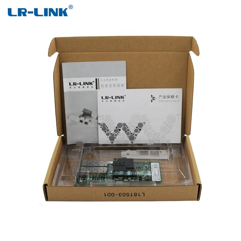 LREC9712HF-2SFP i350 на 2-портный Dual порт сетевой адаптер 1 Гб SFP волоконно-оптический карты