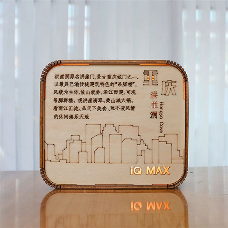 Discount Price Accept Custom Hong Ya Dong 3D Jigsaw Puzzle Model With Light