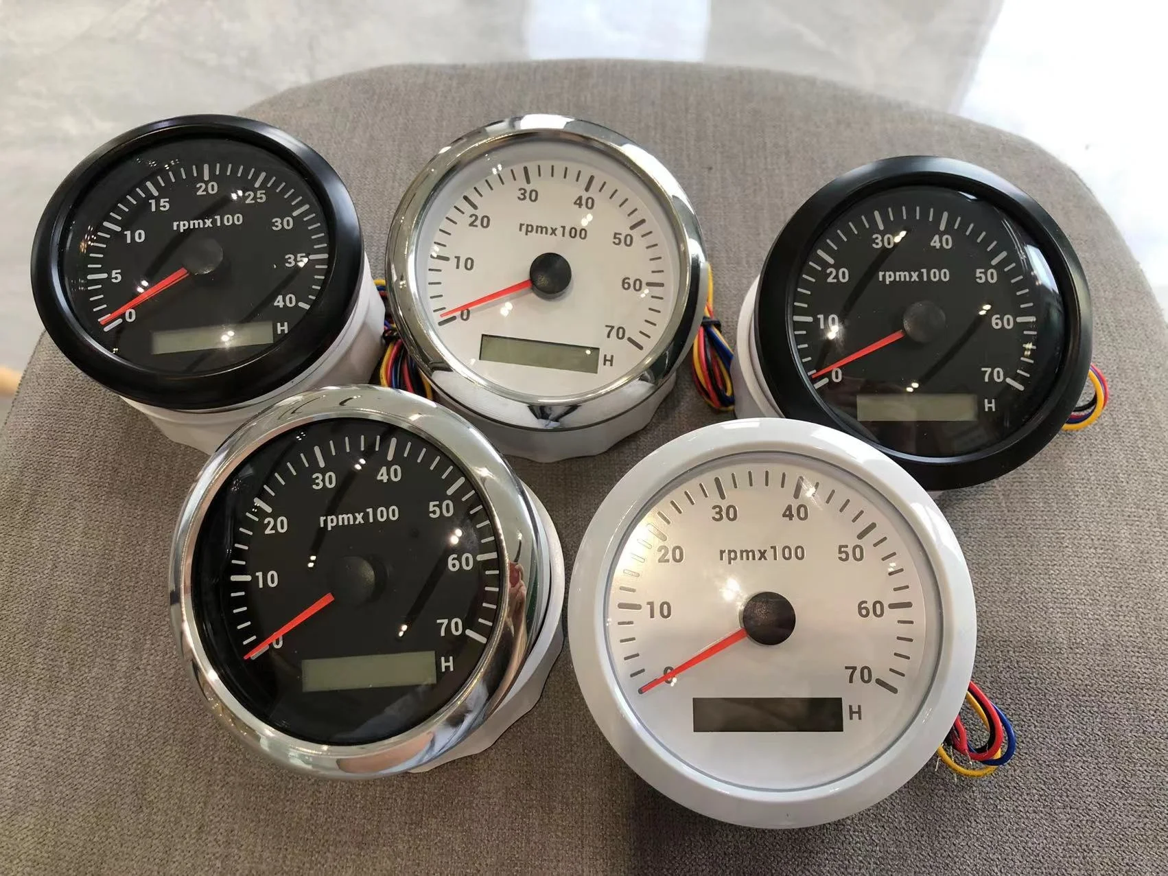 7000rpm car gauge boat meter tachometer rpm