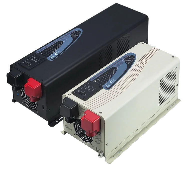 YIY 3000W Single Split Phase 12V 24V 48V to 120V 230V 240V Pure Sine Wave Inverter Converter With Charger off grid solar system
