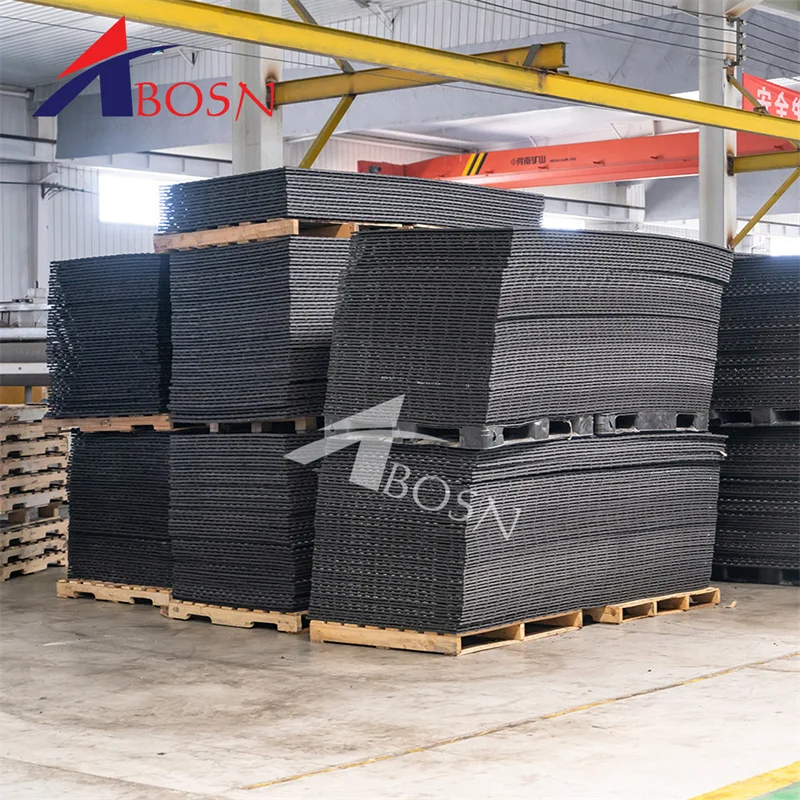 china 4x8 pe hdpe ground protection mat temporary trackway composite mats