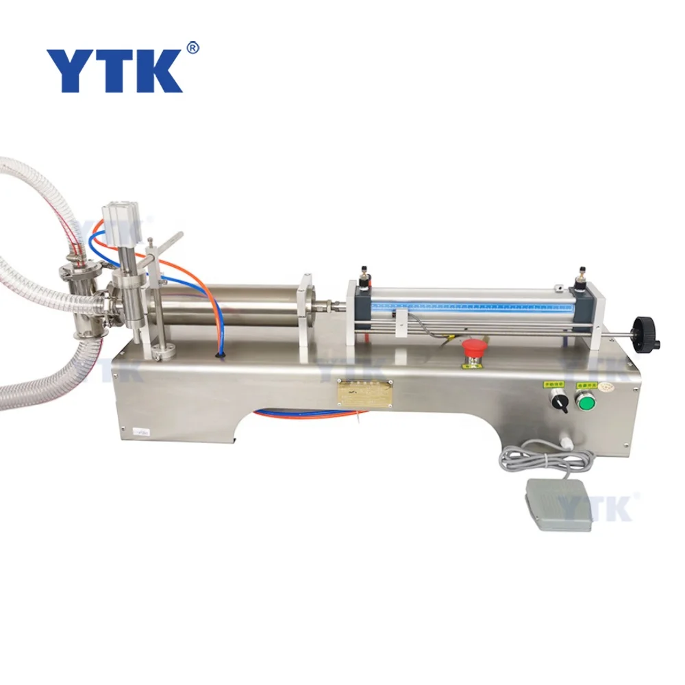 Factory Price Piston Glass Bottle Vegetable Edible Cooking Olive Oil Dispenser Bottling Filling Machine Semi Automatic