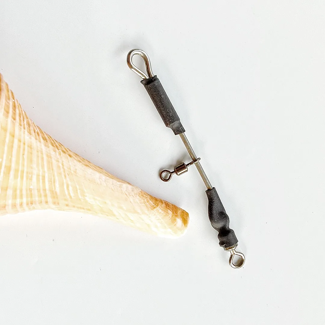 Balance connector tri-tined luminous bead loop with pin sports equipment for sea fishing fishing accessories