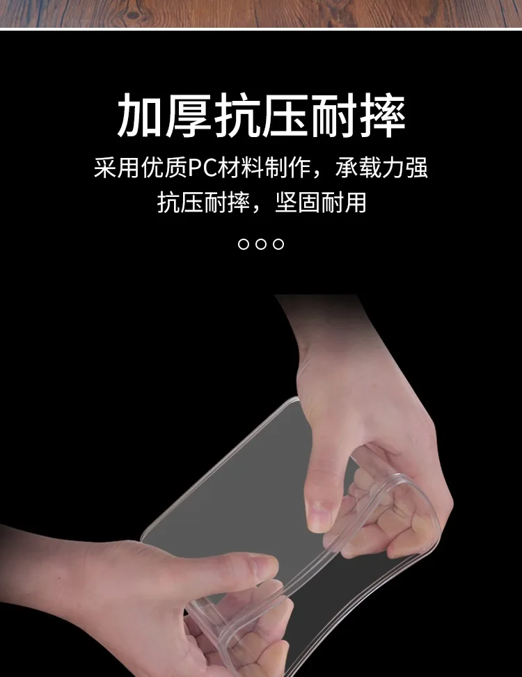 Food grade PP square milk powder coffee bean moisture-proof storage box