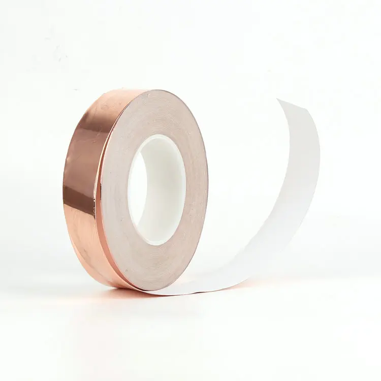 
Eco-Friendly High Temperature Shielding Single-Sided Conductive Copper Foil Tape 