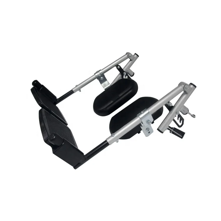 Wheelchair Walker Spare Part Accessories Footrest Rehabilitation Therapy Supplies Health Care Wheelchair Foot Rest Steel CE ISO