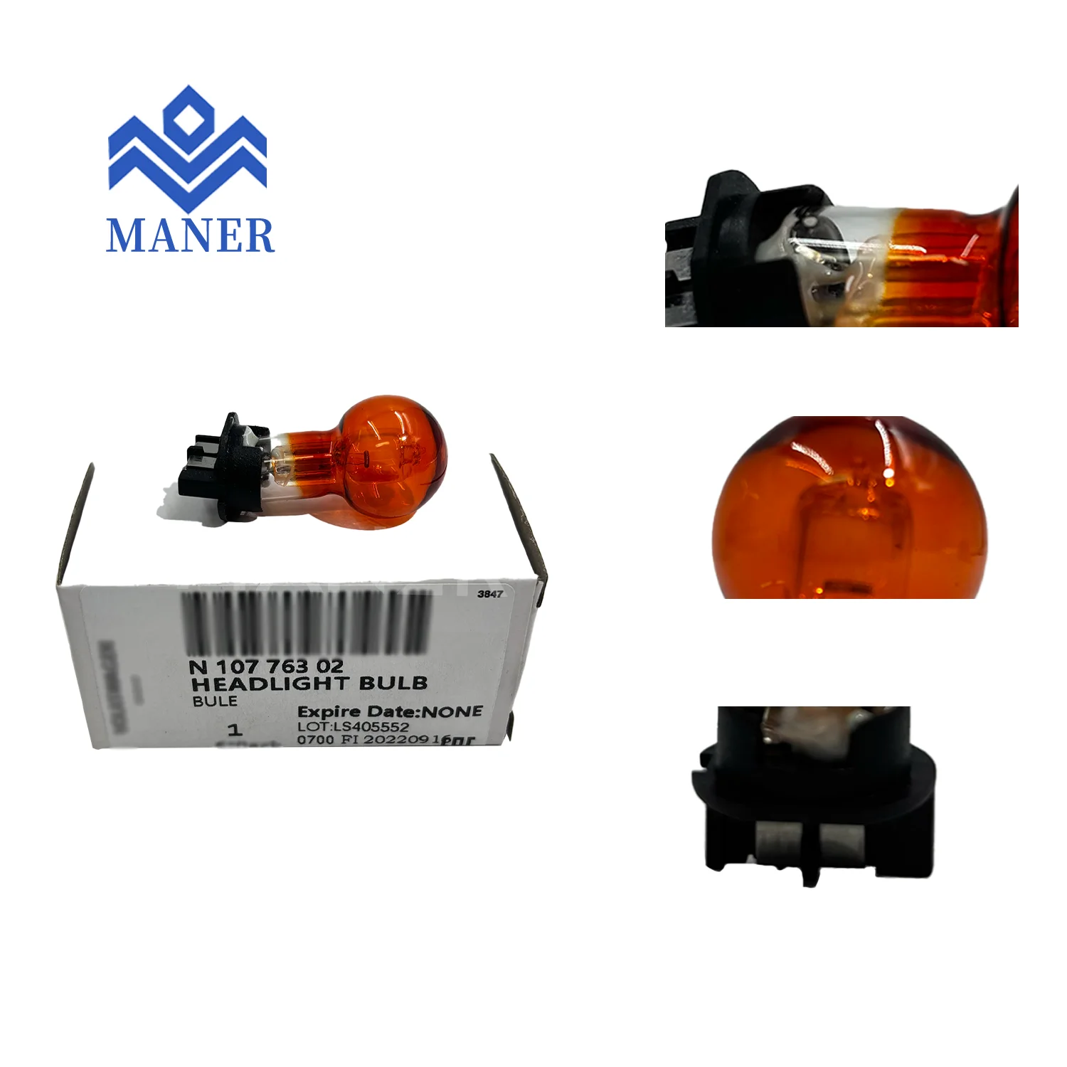 MANER Auto Lighting Systems  manufacture well made auto head lamp N10776302 for touareg 2007-2010