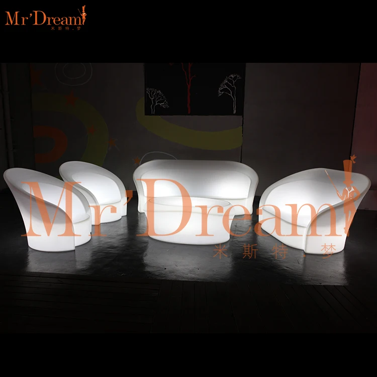 
Mr.Dream new design commercial hotel Villa party water proof outdoor lighting sofa bar furniture(accept customized) 