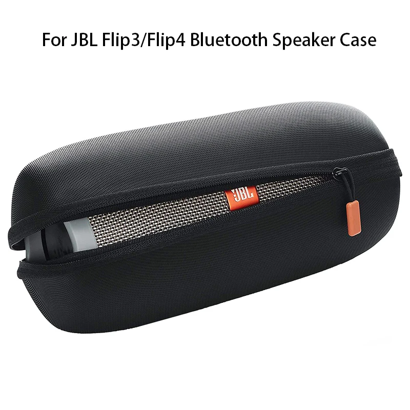 RSBAGS Portable Waterproof Wireless Speaker EVA Case for  Charge 5 Wireless Speaker Case Protective Travel Box Velvet Black