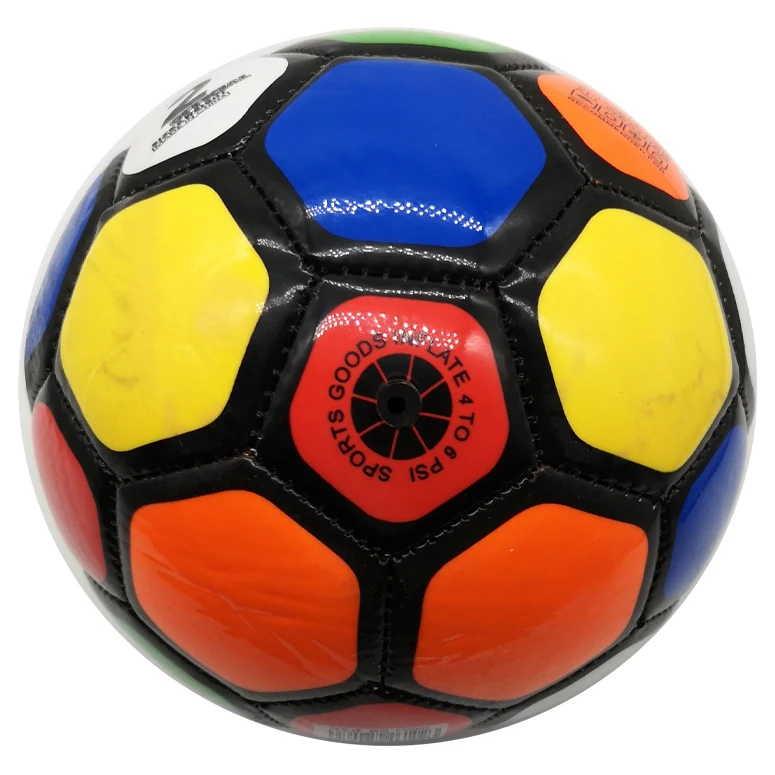 Official Size 2 PVC Soccer ball Colorful portable soccer football