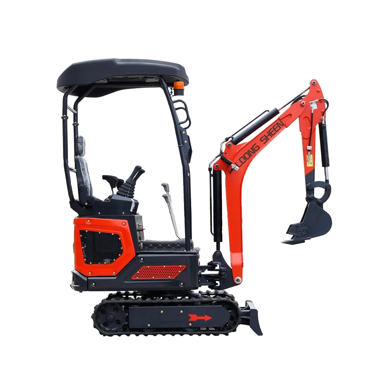 Free Shipping!!! EPA Excavator 1Ton Famous Engine Crawler Digger Farm Used Minibagger 1.2 Ton Mini Excavator Machine For Sale