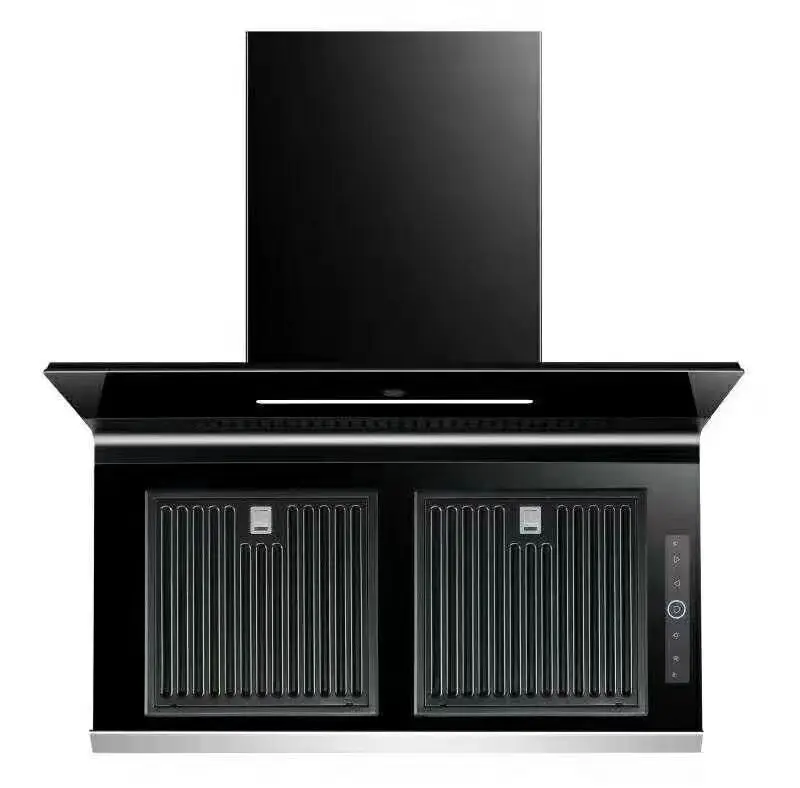 CE CB 60/90cm T Shape Cooking Appliances International Version Side Range Hood Electric Control Range Hood Kitchen Hood