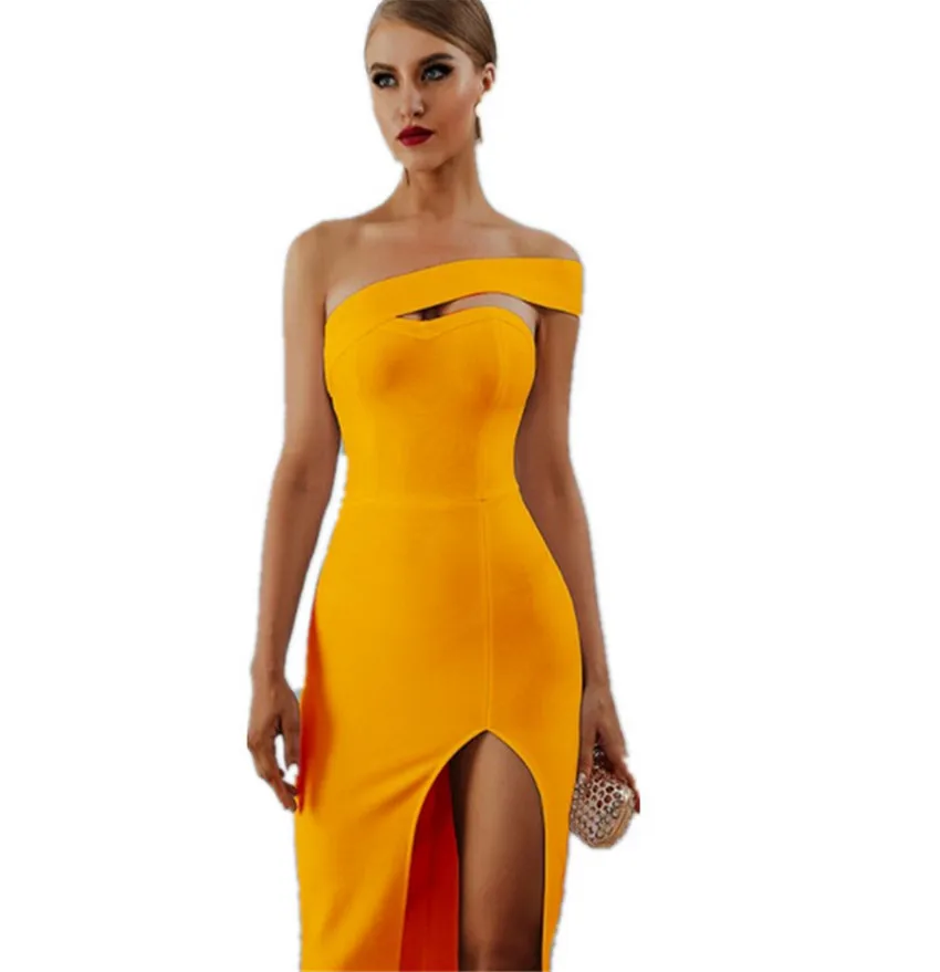Соблазнительные офисные женские платья, однотонное приталенное соблазнительное Ночное платье, платья подружки невесты с открытыми плечами