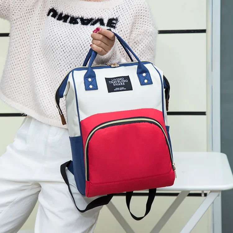 New Design Fashion Multi-function Mummy Bag  Quilted Maternity  Nappy Baby Diaper Bag Backpack