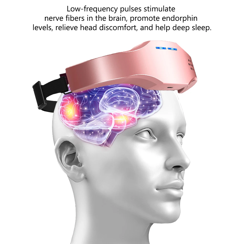 Head Massager Relieve Headache Sleep Instrument for Insomnia People Sleep Issue