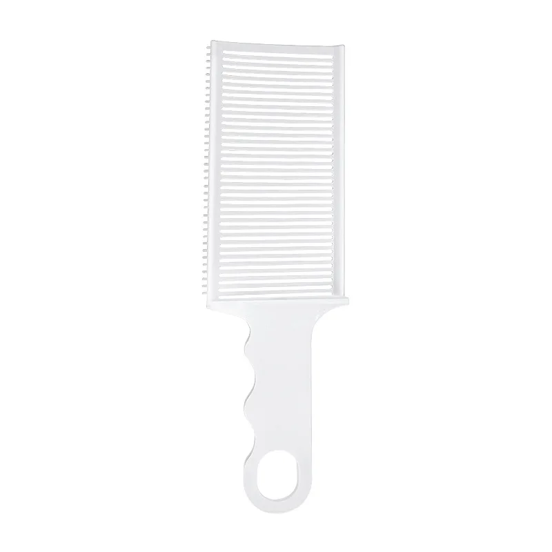 Wholesales Long Handle Hair Shear Positioning Cutting Comb Hair Salons Trimming Comb Trimmer for Men Barber Accessories Custom